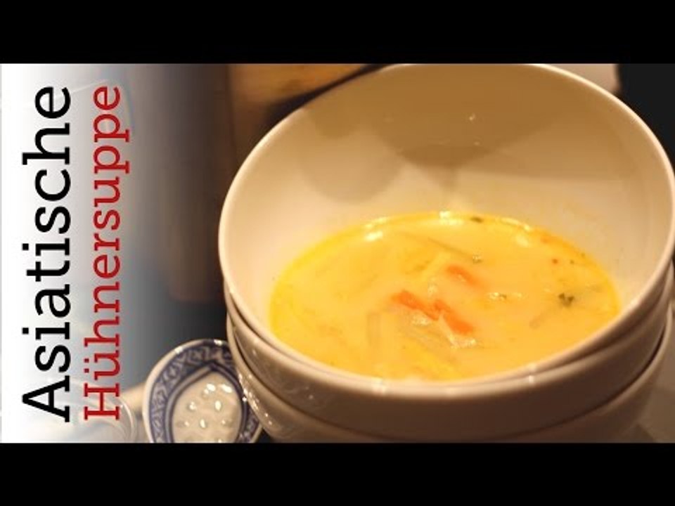 Rezept - Asiatische Hühnersuppe (Red Kitchen - Folge 155)