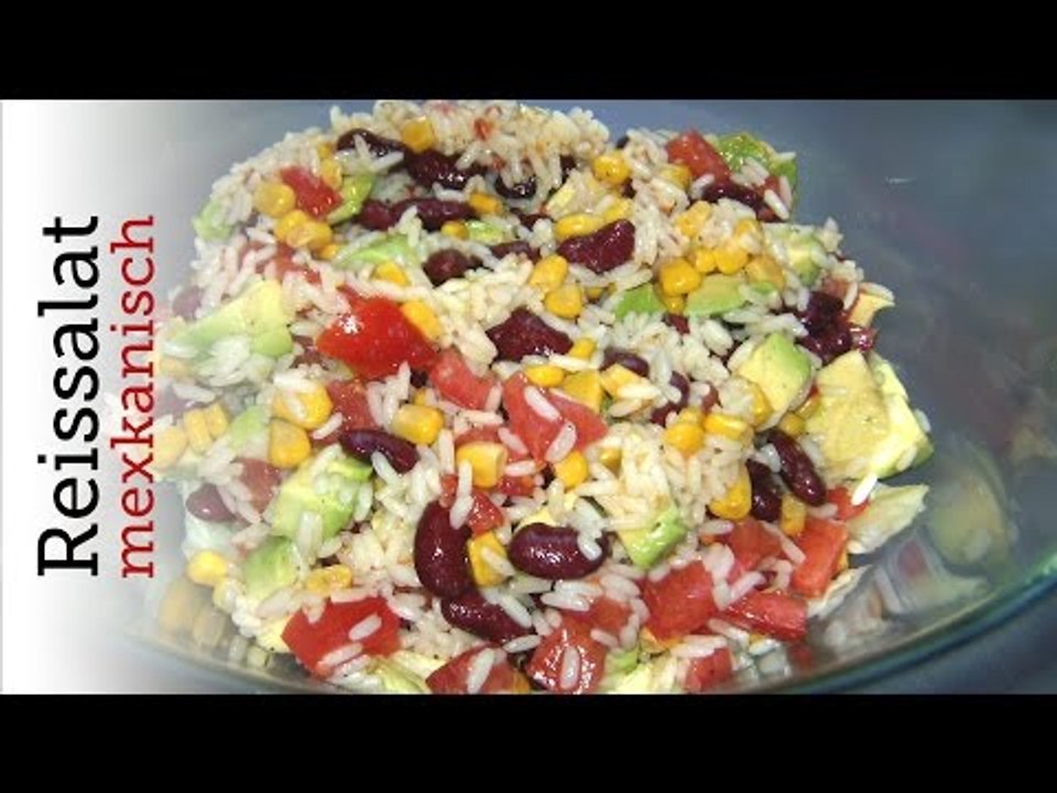 Rezept - Reissalat 'Mexikanisch' (Red Kitchen - Folge 125)