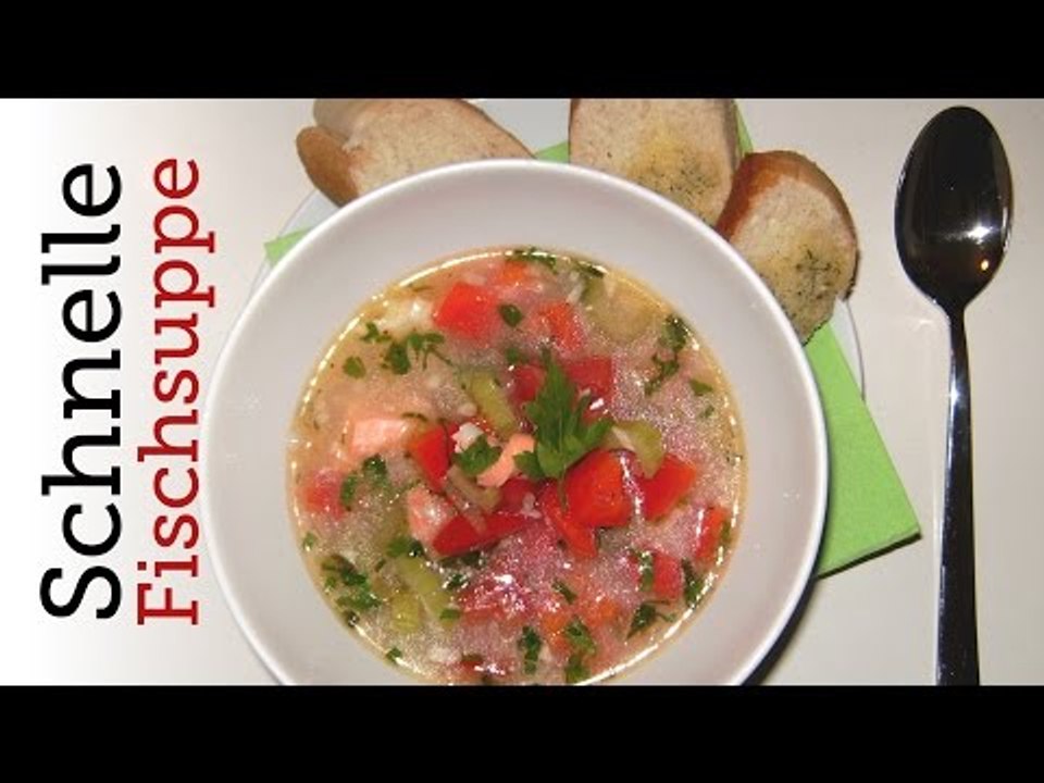 Rezept - Schnelle Fischsuppe ('Deutsche See'-Filmpreis 2011: Teil 1) (Red Kitchen - Folge 119)