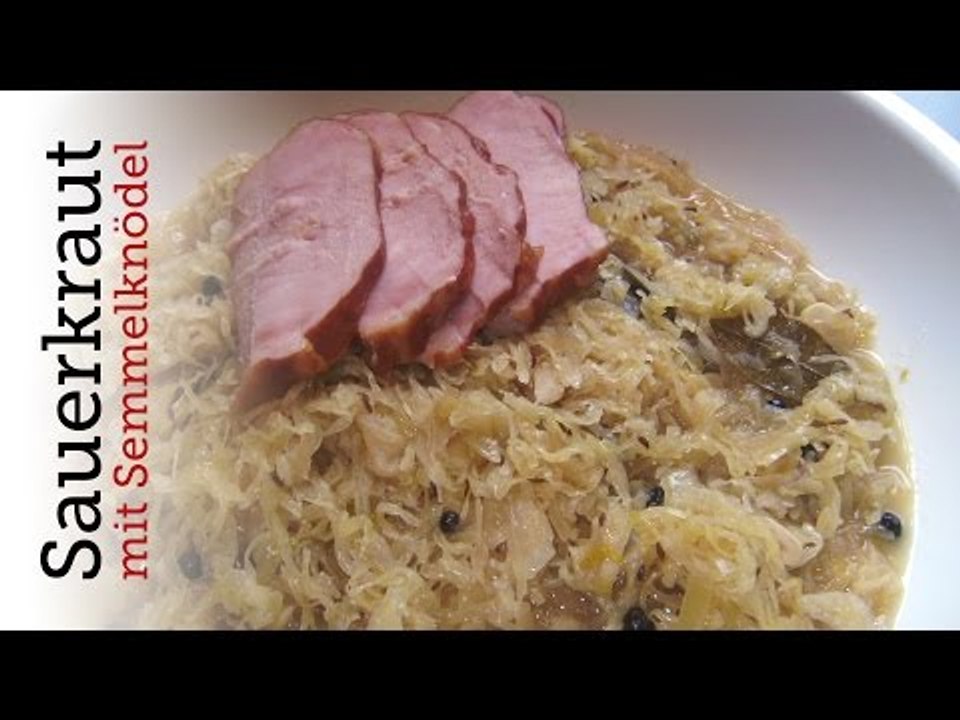 Rezept - Sauerkraut mit Semmelknödeln (Red Kitchen - Folge 115)