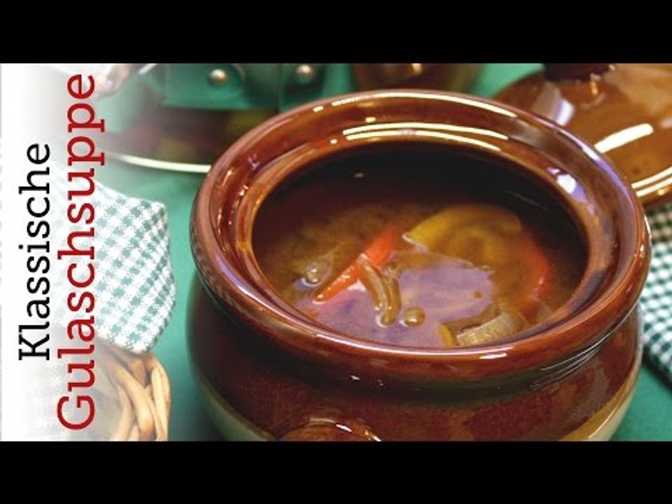 Rezept - Gulaschsuppe (Red Kitchen - Folge 106)
