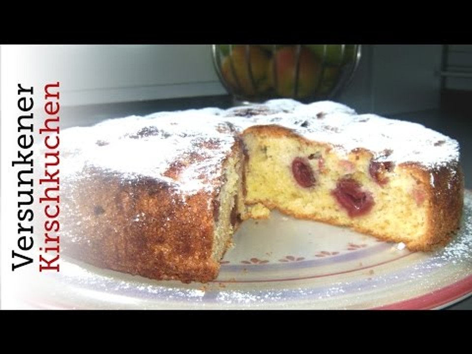 Rezept - Versunkener Kirschkuchen (Red Kitchen - Folge 64)