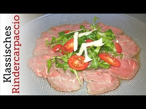 Rezept - Rindercarpaccio (Weihnachtsmenü 2010: Vorspeise) (Red Kitchen - Folge 102)