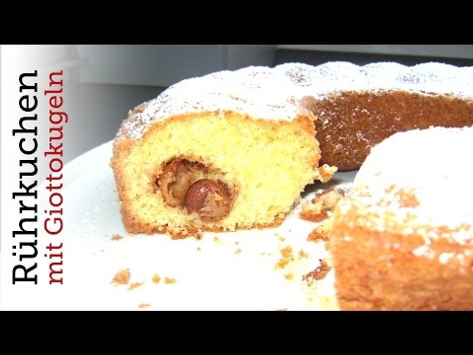 Rezept - Rührkuchen mit Giotto-Kugeln (Red Kitchen - Folge 78)