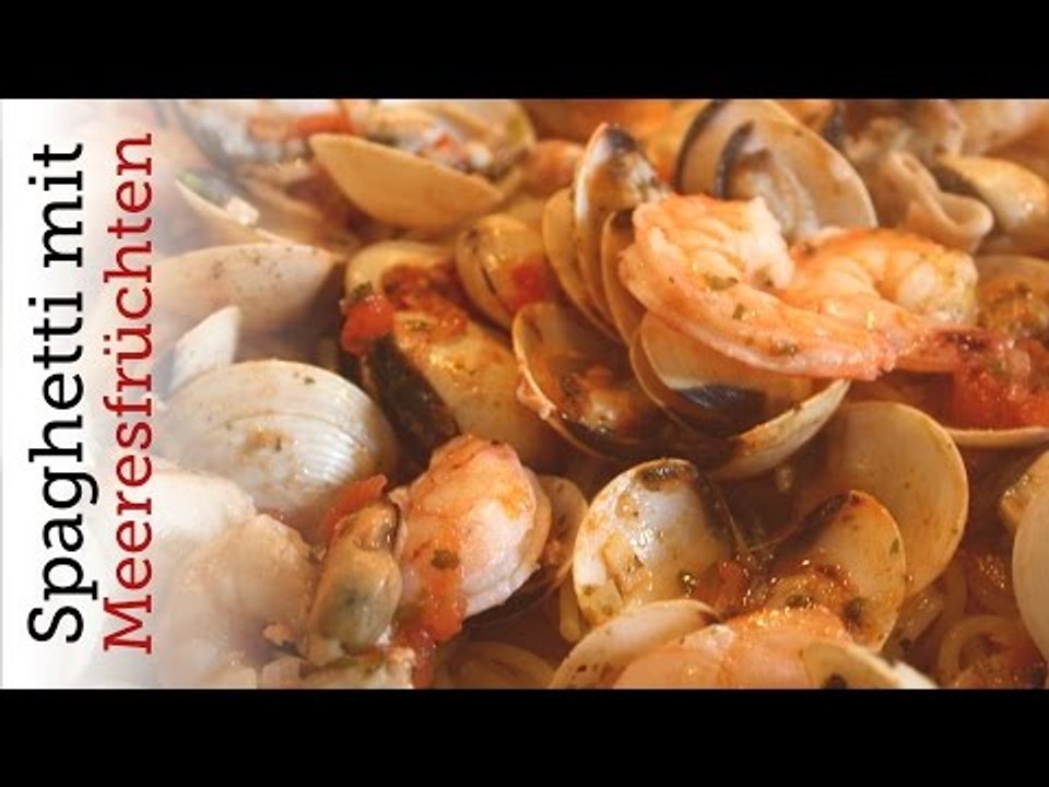 Rezept - Spaghetti mit Meeresfrüchten im Pergament (Red Kitchen - Folge 03)