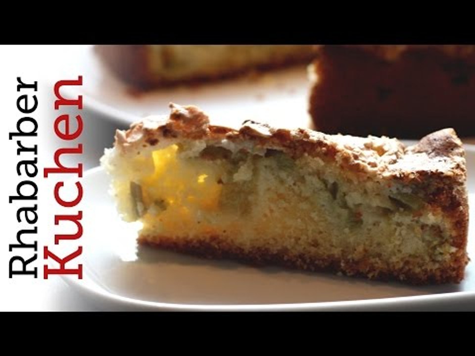 Rezept - Rhabarberkuchen (Red Kitchen - Folge 02)