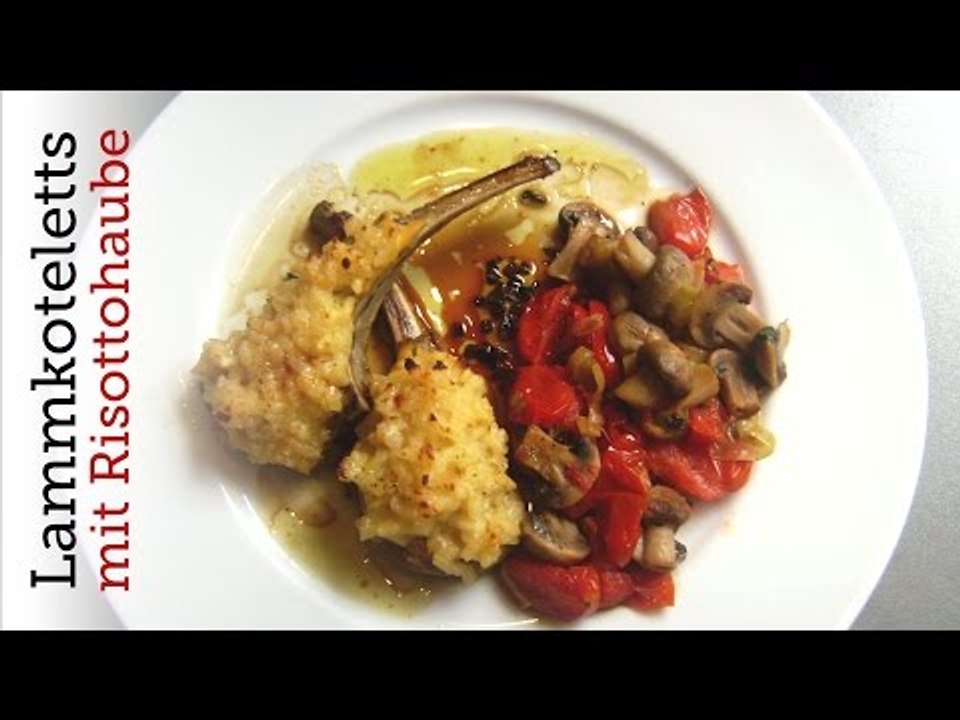 Rezepte - Lammkoteletts mit Risottohaube Teil 2 (Red Kitchen - Folge 07)
