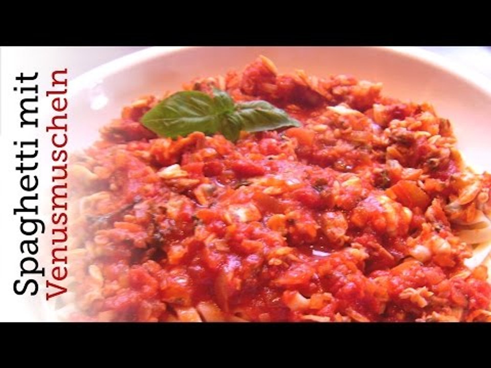 Rezept - Spaghetti mit Venusmuscheln (Red Kitchen - Folge 22)