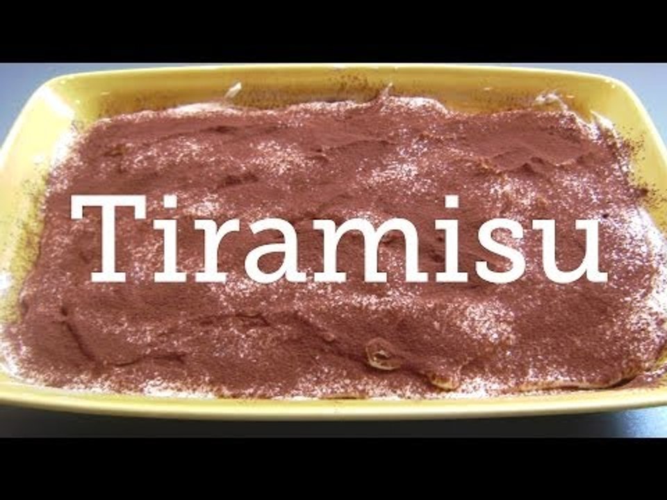 Rezept - Tiramisu (Red Kitchen - Folge 27)