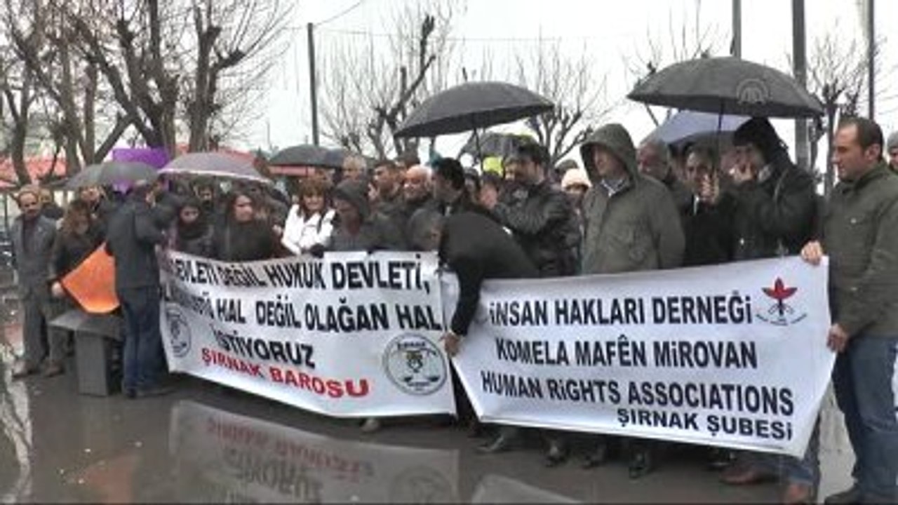 İç Güvenlik Paketi - Şırnak Barosundan Basın Aç...
