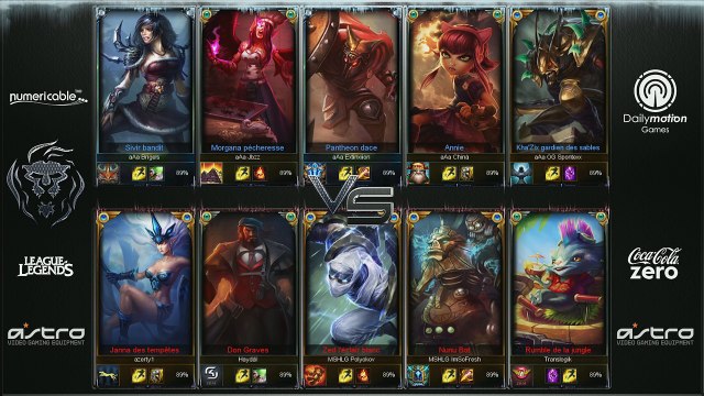 Lyon e-Sport #8 - Finale LOOSER BRACKET aAa vs MASHALLAH - GAME 2