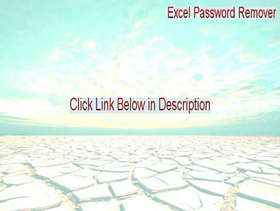 Excel Password Remover Serial [excel password remover pro 2010 2015]