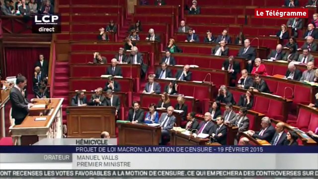 Motion de censure. L'intervention de Manuel Valls (2/2)