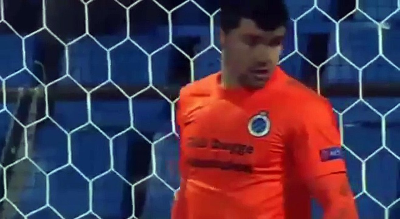 Nicklas Helenius Goal - Aalborg vs Club Brugge 1-4 (Europa League) 2015 HD