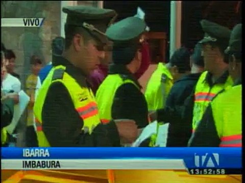 400 menores fueron recuperados en 'caídas' en Ibarra