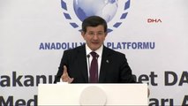 Davutoğlu, Anadolu Yayın Platformu'nun Toplantısında Konuştu 1