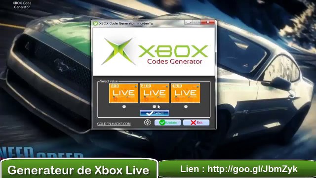 (Tuto FR)Generateur de Xbox Live Codes - Telecharger Gratuit [Mars 2014]
