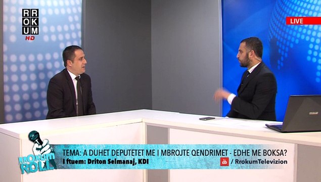 RROKUM ROLL - Driton Selmanaj: N'Kuvend me dominue debati, jo boksat!