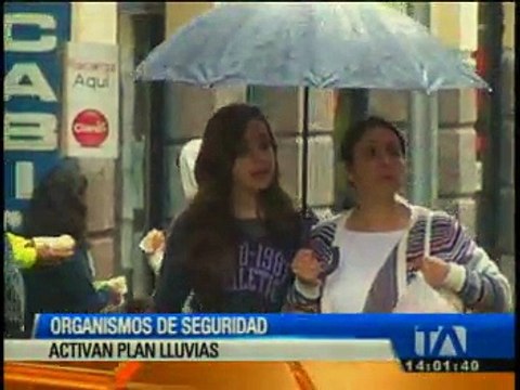Organismos de seguridad activan Plan Lluvias
