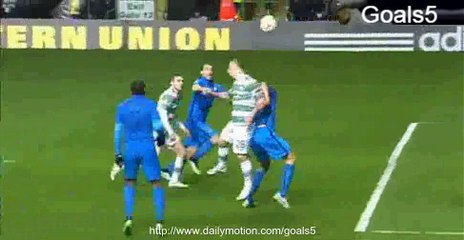 Stuart Armstrong 2 nd Goal Celtic 2 - 2 Inter Europa League 19-2-2015