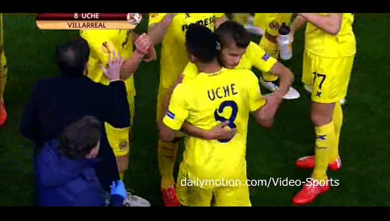 Villarreal 1-0 Salzburg - Goal Uche - 19-02-2015