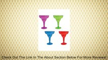 Cocktail Margarita Glasses Package of 20 - 10 oz (Assorted Colors) Review