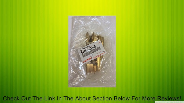 Lexus 04947-33180, Disc Brake Pad Retaining Clip Review