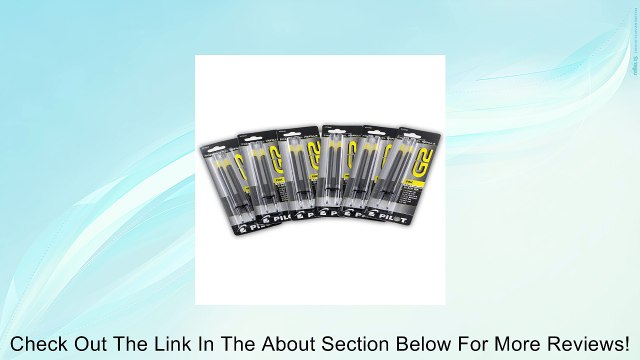 Pilot G2 Gel Ink Refill, Fine Point, Black Ink - Pack of 6 (PIL77240-6PACKS) Review