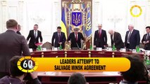 In 60 Seconds - Euro leaders try to salvage Ukraine peace