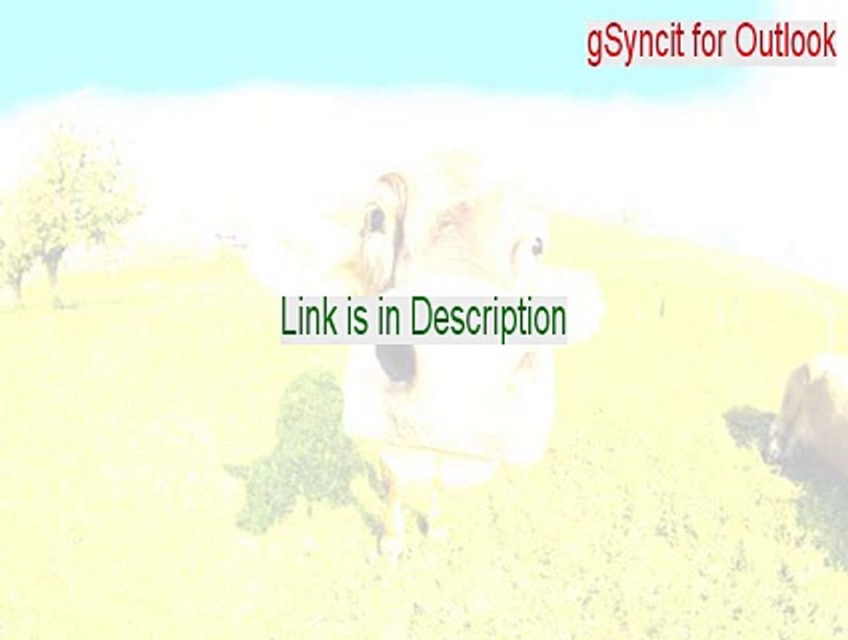 gSyncit for Outlook (32-Bit) Serial - gsyncit outlook plugin 2015