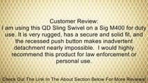 Midwest Industries Quick Detach Sling Swivel Heavy Duty Flush Push Button Review