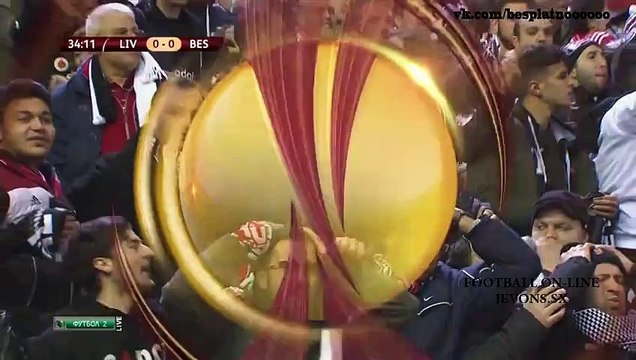 Liverpool 1 - 0 Besiktas (Goals and Highlights) Europa League - 19.02.2015