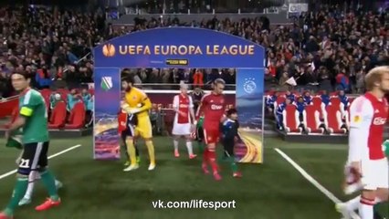 Ajax 1 - 0	 Legia - Europa League - Play Offs - Highlights - 19/02/2015