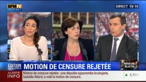 19H Ruth Elkrief: Edition spéciale Rejet de la motion de censure (5/8): Les commentaires de Thierry Arnaud et Anna Cabana - 19/02