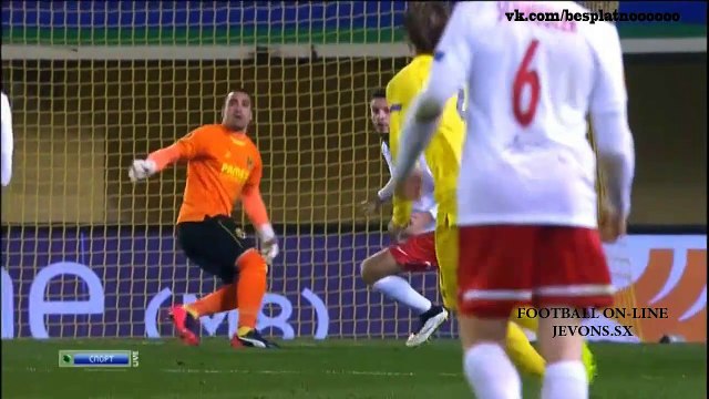 Вильярреал - Зальцбург 2-1. Видео обзор. Лига Европы УЕФА 2014-2015. 19.02.2015 Highlights
