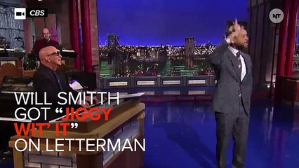 Will Smith Goes Back To His Roots On Letterman