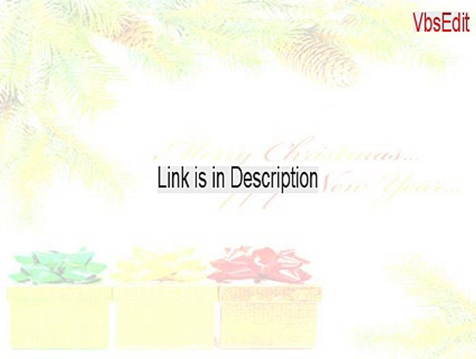 VbsEdit Serial (Free Download 2015)