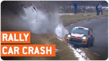 Rally Car Crash Fail | Mario Kart'in