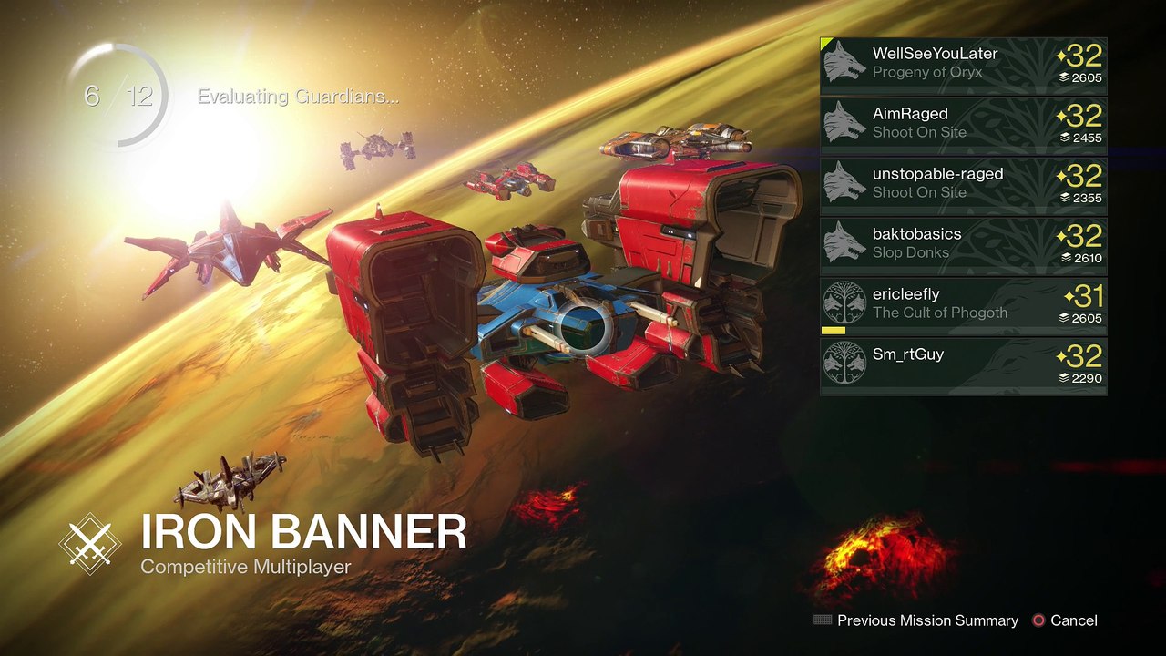 Destiny PS4 [Hawkmoon] Competitive Part 683 - Iron Banner (Firebase Delphi, Mars) [With Commentary]