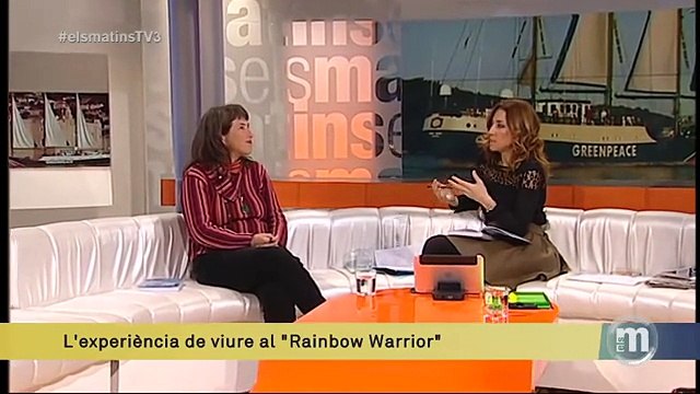 TV3 - Els Matins - Viure al Raindbow Warrior, un vaixell de Greenpeace