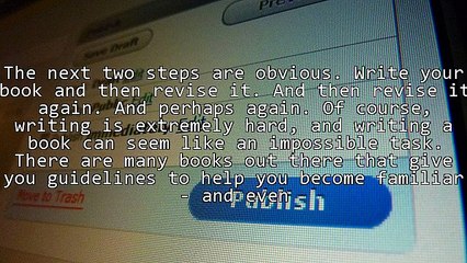 Follow These Simple Steps to Book Publishing Success