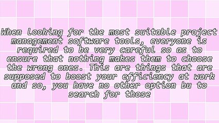 Get Project Management Software Tools