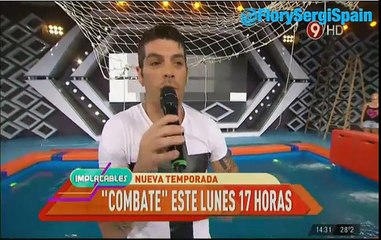 Combate (Flor,Sergio,Nico,Congo,Lautaro,Kevin y Cris U) en Implacables 03-01-15