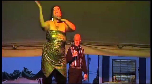 Chris Drummond and Kathy Goodwin sing Single Shinning Star at Elvis Week 2012