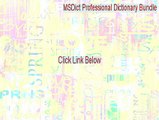 MSDict Professional Dictionary Bundle (Pocket PC) Free Download [Legit Download]