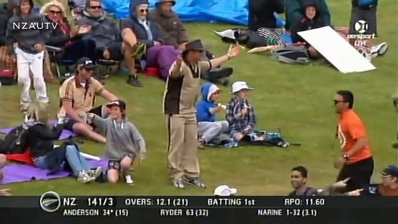 Corey Anderson 131 off 36 Balls (2nd Fastest ODI Century)