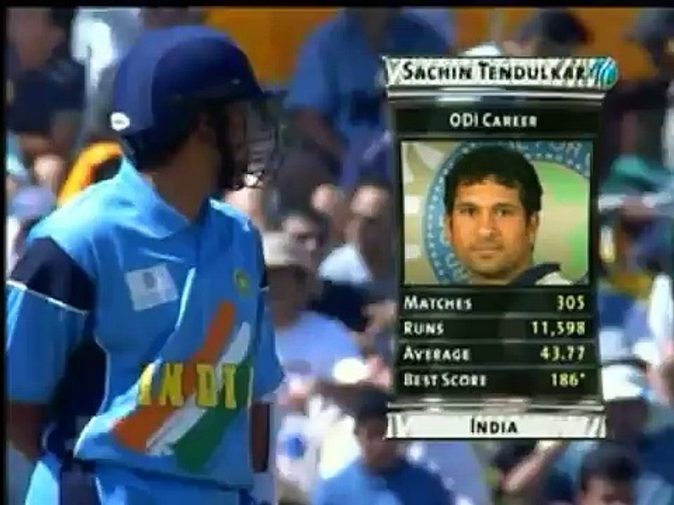 Cricket Sachin Tendulkar World Cup 2003 Best of Cricket (Part 1)