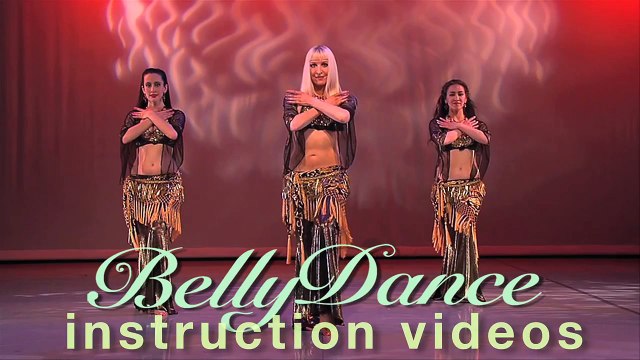 Belly Dance How to Hip Roll Walk Move - Belly Dancing - with Neon