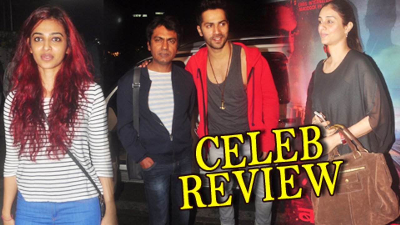 Badlapur Celeb Review | Varun Dhawan, Radhika Apte, Tabu At Screening