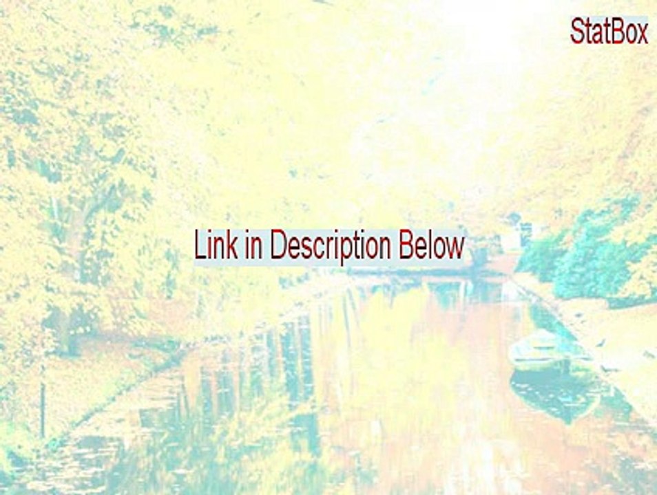 StatBox Keygen - Legit Download 2015